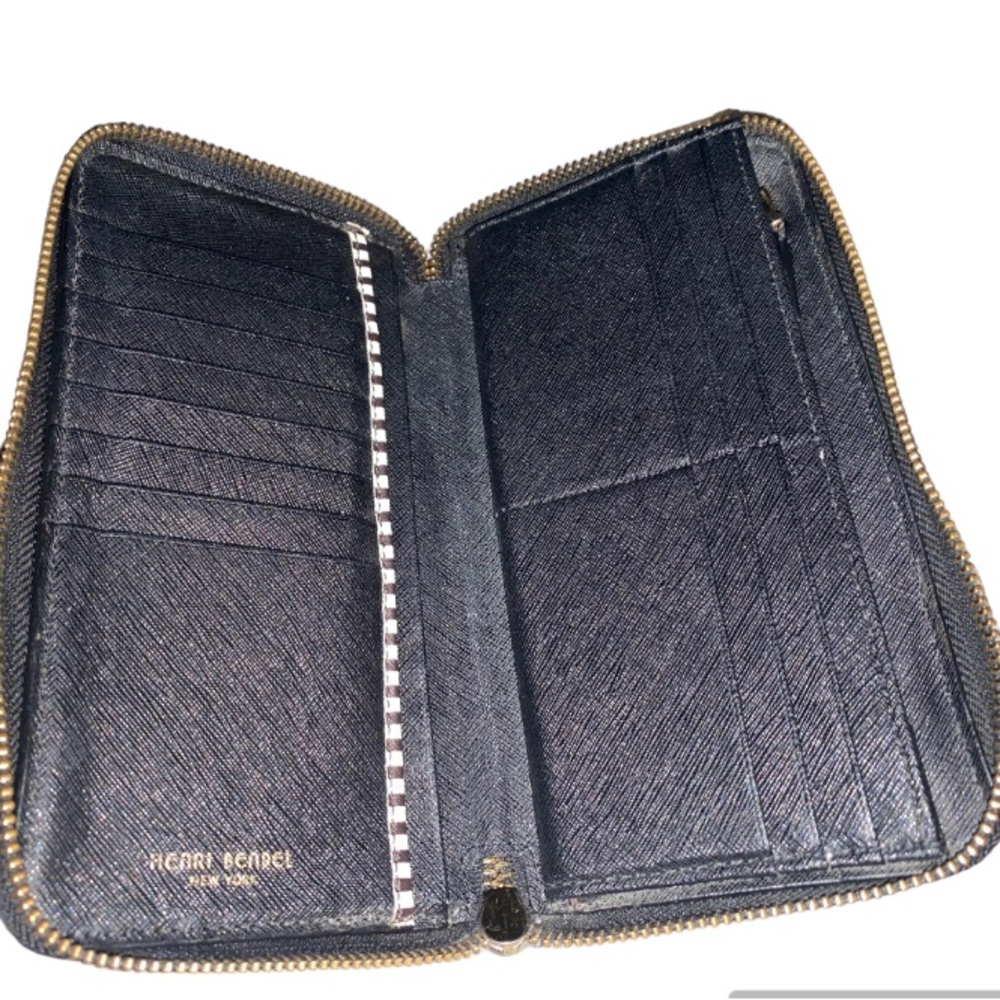 Henri Bendel Zip Around Continental Wallet